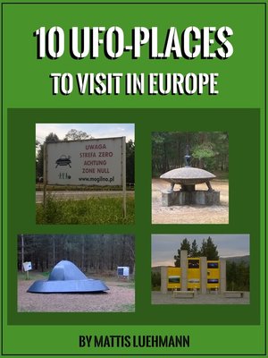 cover image of 10 UFO-Places to visit in Europe